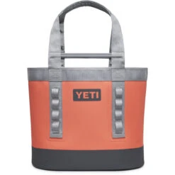 Yeti Camino Carryall 35 -Camp Life Shop 200026 Coral Camino Dealer Images Coral Front Handles Up 2400x2400 1