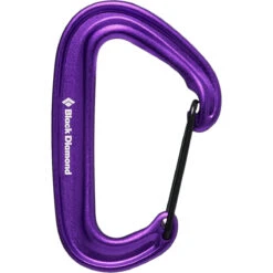 Black Diamond MiniWire Carabiner -Camp Life Shop 210235 5000 MINIWIRE CARABINER PURPLE 01 1