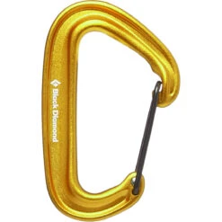 Black Diamond MiniWire Carabiner -Camp Life Shop 210235 7003 MINIWIRE CARABINER YELLOW 01 1