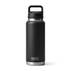 Yeti Rambler 36 Oz Bottle With Chug Cap -Camp Life Shop Drinkware BottleChug 36oz Black Studio PrimaryB