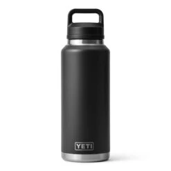 Yeti Rambler 46 Oz Bottle -Camp Life Shop Drinkware BottleChug 46oz Black Studio PrimaryB
