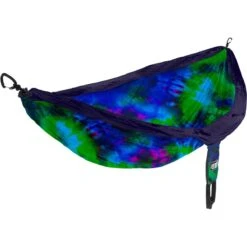 DoubleNest Print Hammock -Camp Life Shop ENO DoubleNest TyeDye Print Blue