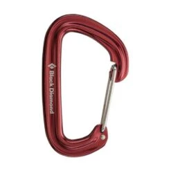 Black Diamond Neutrino Carabiner -Camp Life Shop Neutrino Carabiner 210233 Red