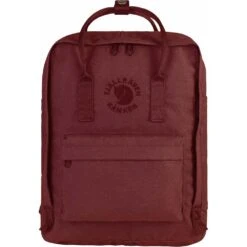 Fjallraven Re-Kanken Backpack -Camp Life Shop Re Kanken F23548 Ox Red 1