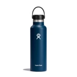 Hydro Flask 21 Oz Standard Mouth Water Bottle -Camp Life Shop S21SX464 Indigo StraightOn