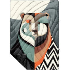 Rumpl Original Puffy Blanket - Printed 1-Person -Camp Life Shop TPPB EA2 1 1