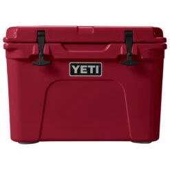 Yeti Tundra 35 Hard Cooler -Camp Life Shop Tundra 35 Harvest Red front 3354 Layers F2